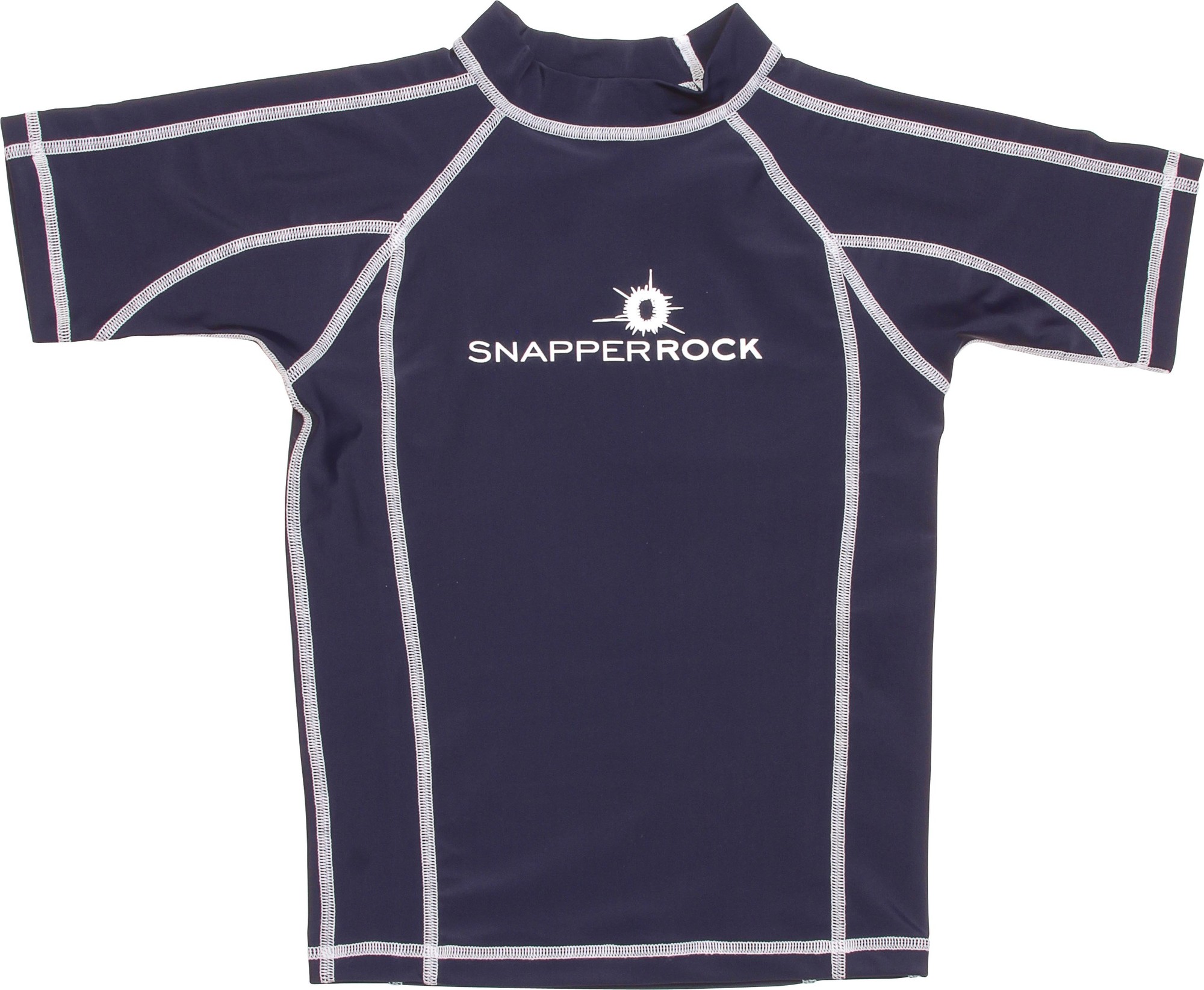 Snapper Rock - Short Sleeve Rash Top - Navy