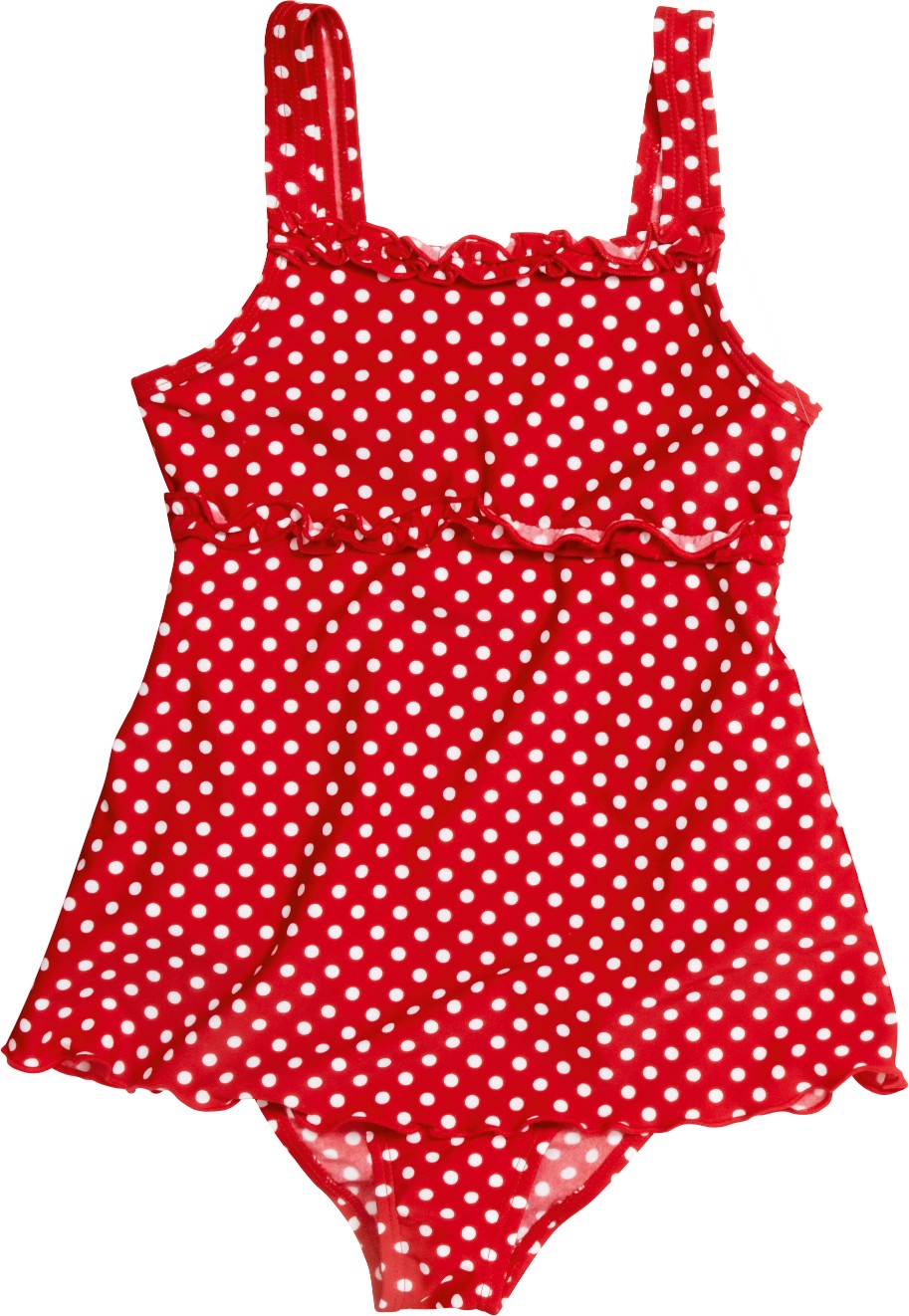 Playshoes - UV bathing suit for girls - Skirt - Dots - Red