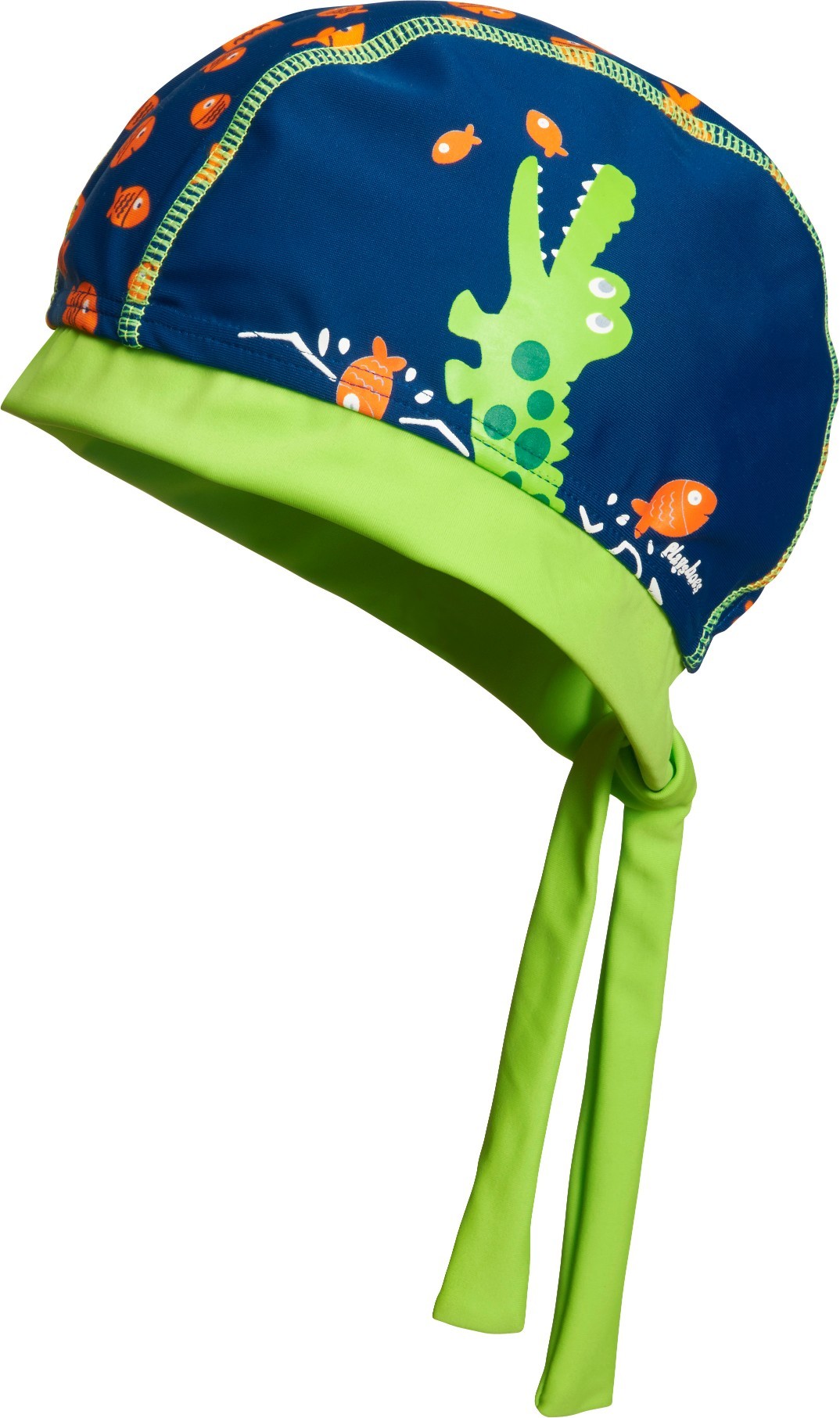 Playshoes - UV swim bandana for boys - Crocodile - Blue / green