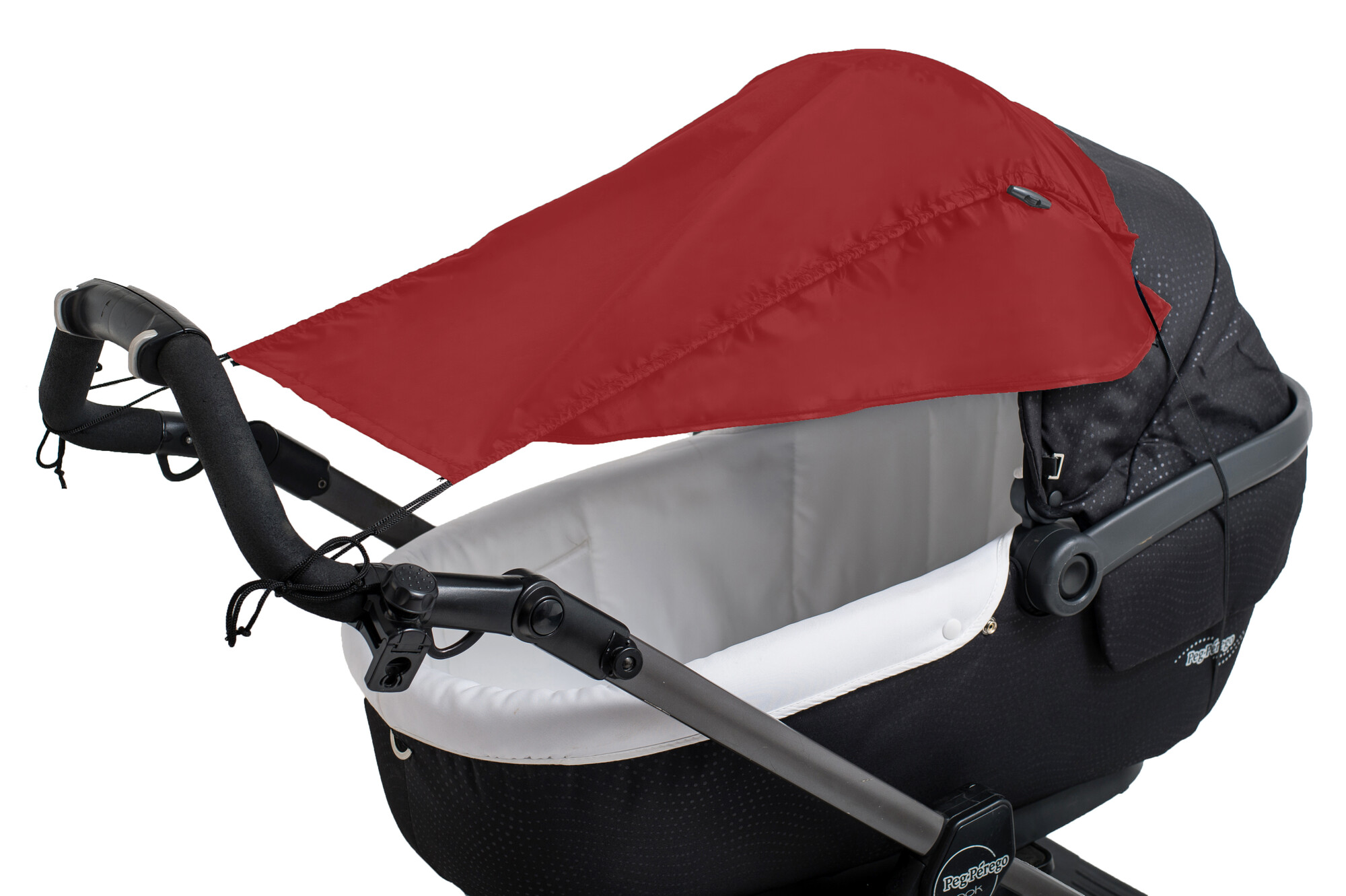 Altabebe - Universal UV sun screen with sides for strollers - Red